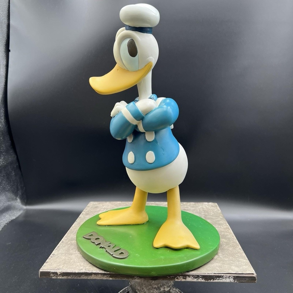 Vintage Disney DONALD DUCK Big Fig Figurine 12.5" Classic Sailor DISNEY DIRECT - Picture 10 of 15